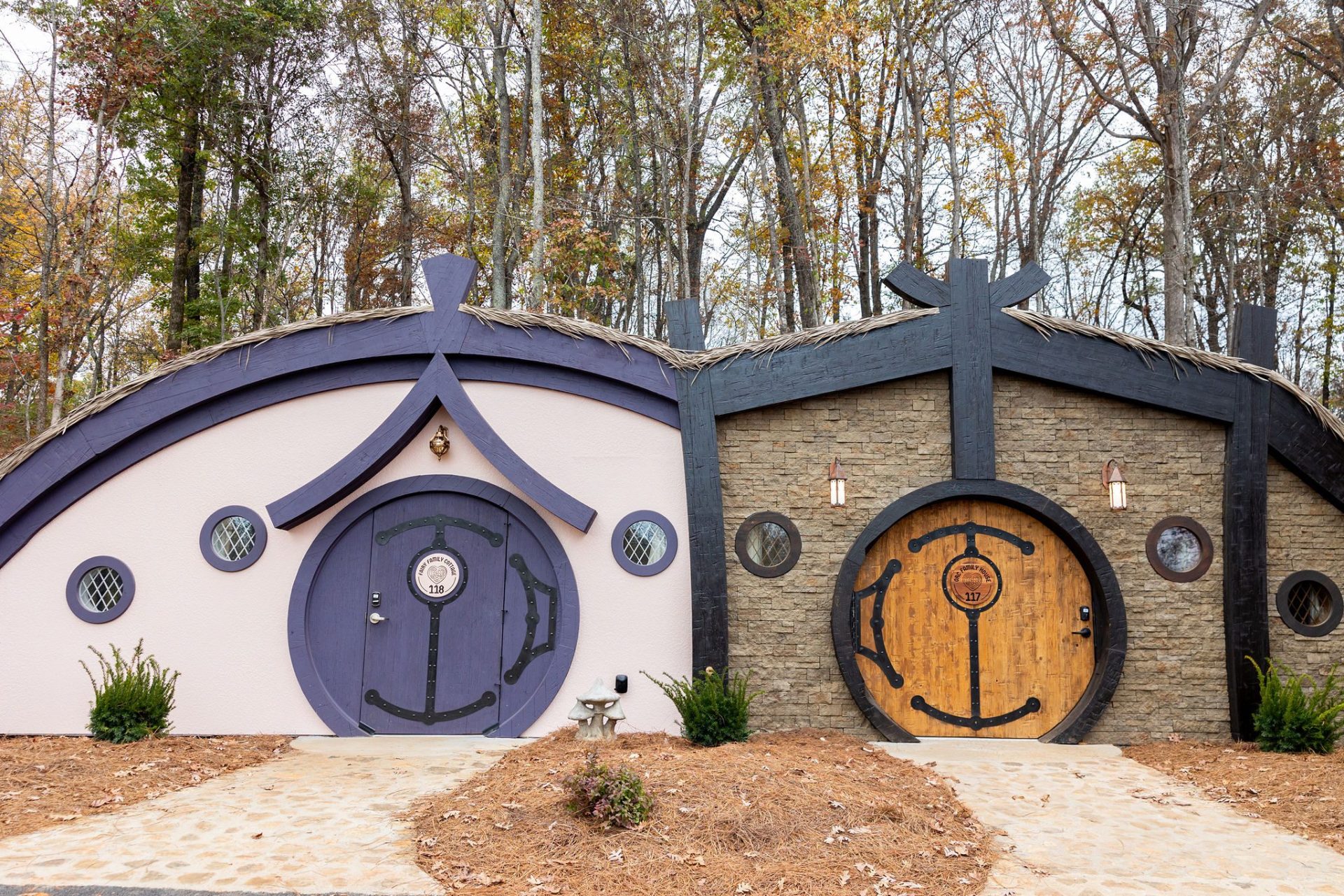 Fairy Cottage & Orc House Doors