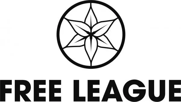 Free League Publishing Logo - Stylized shield with crossed swords